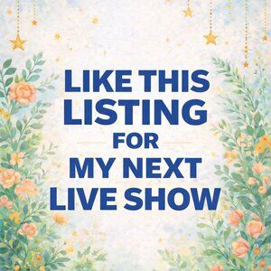 ⭐️🪩🤍LIKE THIS POST TO BE NOTIFIED WHEN I GO LIVE⭐️🪩🤍